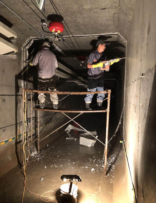 武汉地下隧道伸缩缝堵漏的由来及治理方法