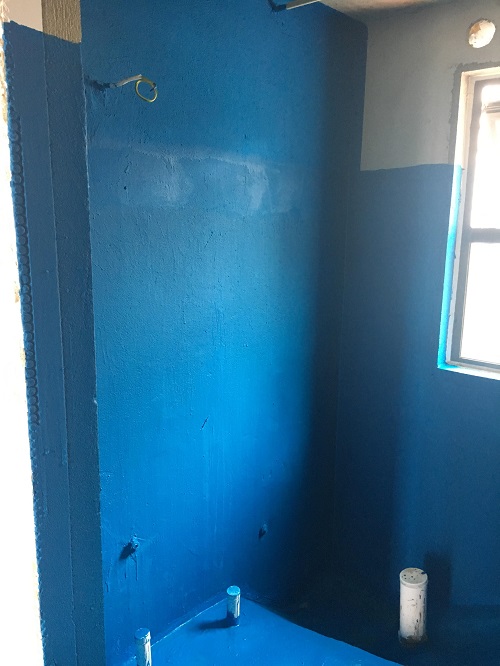 蔡甸某小区卫生间防水合集