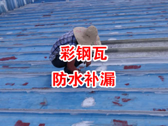 蔡甸彩钢瓦防水补漏